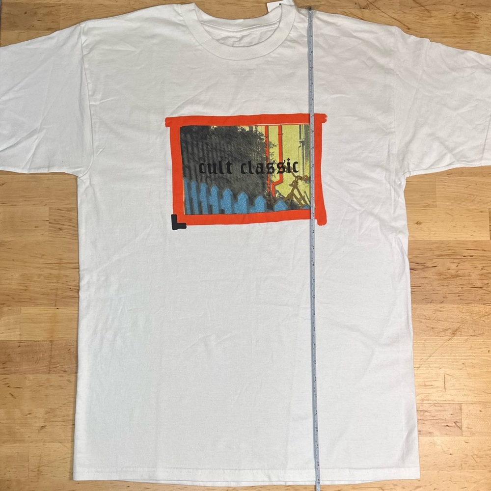 Classic White Graphic T-Shirt  Common Culture tag brand